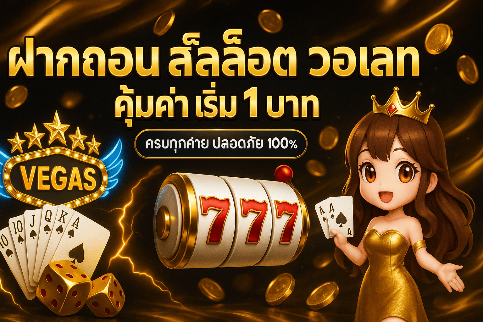 ฝากถอน สล็อต วอเลท