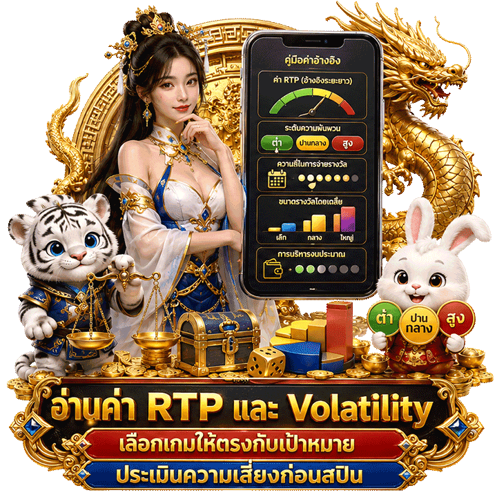 เคล็ดลับอ่านค่า RTP และ Volatility ให้ตรงกับเป้าหมาย