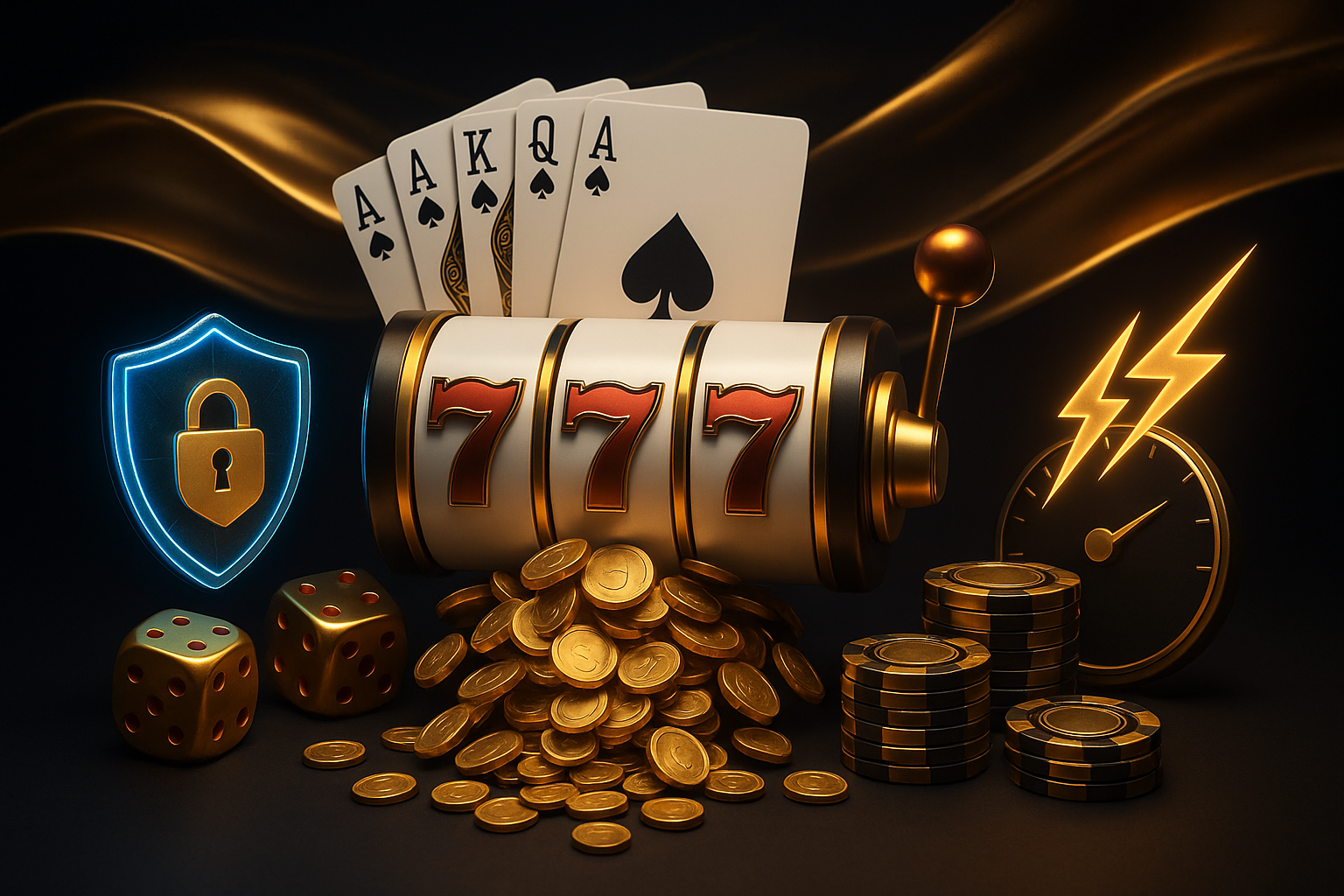ภาพสรุปข้อดีและความเร็วของการใช้งาน ฝากถอน METALSLOT วอเลท ในการเล่นเกมสล็อต