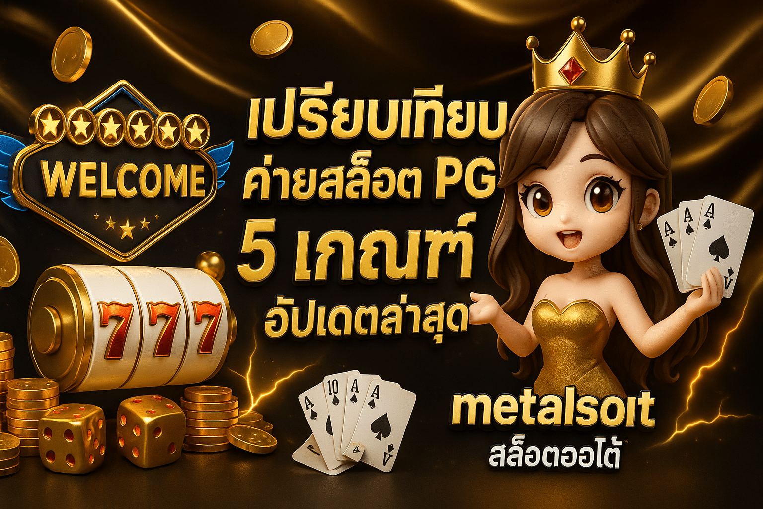 เปรียบเทียบ ค่ายสล็อต PG