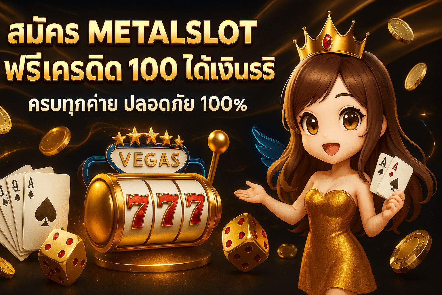สมัคร METALSLOT ฟรีเครดิต